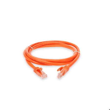 Add-On 7FT RJ-45 MALE TO RJ-45 MALE STRAIGHT ORANGE CAT6A UTP PVC COPPER PATC ADD-7FCAT6A-OE